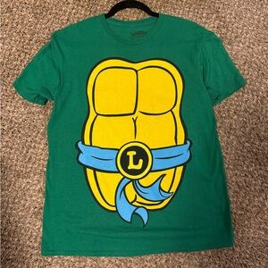 Green Graphic T-Shirt ninja turtles